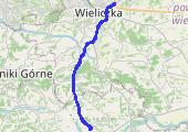 Trasa z dnia 2021-02-17 07:22 - mapa trasy gps - samochód