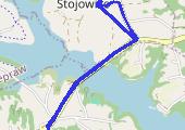 Trasa z dnia 2021-02-19 18:15 - mapa trasy gps - samochód