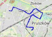 Trasa z dnia 2021-02-20 06:17 - mapa trasy gps - samochód