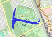 18022021_Evening_Ski - mapa trasy gps - narty biegowe