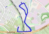 Trasa z dnia 2021-02-20 14:02 - mapa trasy gps - samochód