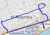 Z Wojtkiem 2021-02-19 13:22 - mapa trasy gps - spacer