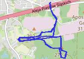 Trasa z dnia 2021-02-20 15:15 - mapa trasy gps - spacer