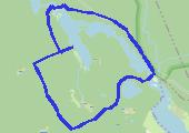 Ośrodek Azyl i okolice - mapa trasy gps - marsz
