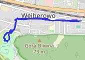Trasa z dnia 2021-02-21 16:49 - mapa trasy gps - spacer