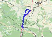 Trasa z dnia 2021-02-21 12:54 - mapa trasy gps - rower szosowy