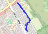 Trasa z dnia 2021-02-22 06:17 - mapa trasy gps - spacer