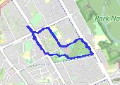Trasa z dnia 2021-02-22 12:08 - mapa trasy gps - marsz