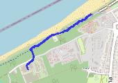 Trasa z dnia 2021-02-22 13:16 - mapa trasy gps - spacer