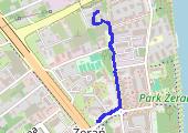 Trasa 2151 - mapa trasy gps - spacer