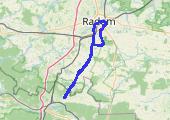 2021-02-25T12:52:40.000Z - mapa trasy gps - rower szosowy