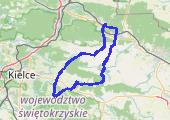 10 - mapa trasy gps - rower górski