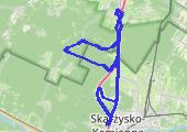 Trasa z dnia 2021-02-26 11:47 - mapa trasy gps - rower szosowy