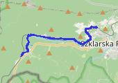 27022021_Afternoon_Ski - mapa trasy gps - narty biegowe