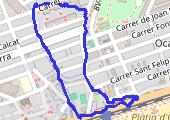Z Wojtkiem do banku 2021-03-01 12:56 - mapa trasy gps - marsz