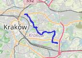 Trasa z dnia 2021-03-01 21:39 - mapa trasy gps - rower górski