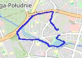 Trasa z dnia 2021-03-03 06:55 - mapa trasy gps - bieganie