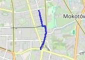 Spacer 1 03.03.2021 - mapa trasy gps - spacer