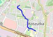 Trasa z dnia 2021-01-18 13:01 - mapa trasy gps - marsz