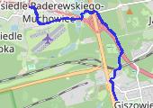 Trasa z dnia 2021-03-05 14:34 - mapa trasy gps - marsz