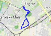 Trasa z dnia 2021-03-06 16:27 - mapa trasy gps - spacer