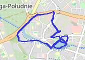 Trasa z dnia 2021-03-08 07:01 - mapa trasy gps - bieganie