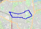 Spacer 08.03.2021 - mapa trasy gps - spacer