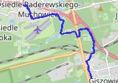 Trasa z dnia 2021-03-09 16:18 - mapa trasy gps - marsz