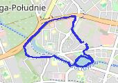 Trasa z dnia 2021-03-10 07:04 - mapa trasy gps - bieganie