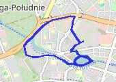 Trasa z dnia 2021-03-16 07:07 - mapa trasy gps - bieganie