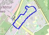 Trasa z dnia 2021-03-16 23:47 - mapa trasy gps - spacer