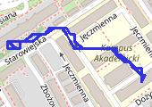 Trasa z dnia 2021-03-17 09:20 - mapa trasy gps - spacer