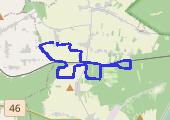 Trasa z dnia 2021-03-19 17:48 - mapa trasy gps - bieganie