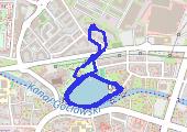 Trasa z dnia 2021-03-20 07:47 - mapa trasy gps - bieganie