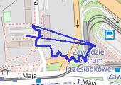 Trasa z dnia 2021-02-07 21:43 - mapa trasy gps - marsz