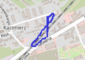 Trasa z dnia 2021-02-10 20:39 - mapa trasy gps - marsz