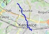 Trasa z dnia 2021-02-14 20:10 - mapa trasy gps - marsz