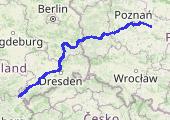 trip - mapa trasy gps - samochód