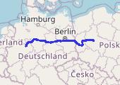 trip - mapa trasy gps - samochód