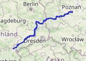 trip - mapa trasy gps - samochód