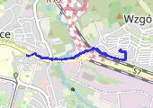 Trasa z dnia 2013-08-13 12:03 - mapa trasy gps - spacer