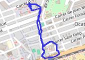 Sam 2021-03-23 11:36 - mapa trasy gps - marsz