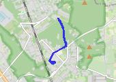 Trasa z dnia 2021-02-18 14:34 - mapa trasy gps - spacer