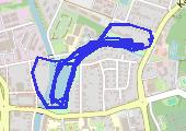 Trasa z dnia 2021-03-23 20:19 - mapa trasy gps - marsz