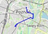 Trasa z dnia 2021-03-25 19:45 - mapa trasy gps - spacer