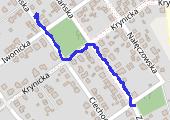 Trasa z dnia 2021-03-25 20:16 - mapa trasy gps - spacer