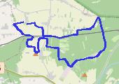 Trasa z dnia 2021-03-28 12:10 - mapa trasy gps - bieganie