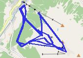 Trasa z dnia 2021-03-15 15:43 - mapa trasy gps - narty