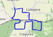 Trasa z dnia 2021-03-30 10:51 - mapa trasy gps - bieganie