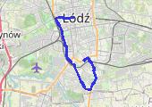Trasa z dnia 2021-03-30 18:40 - mapa trasy gps - rower szosowy